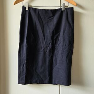 Vince Camuto Black Stretch Pencil Skirt | Petite Small (PS) | Pull-On Workwear